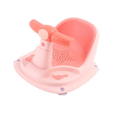 Baby Bath Tub Seat Bathroom Newborn Bath Chair for 2 Month & up Kids Newborn Pink