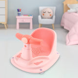 Baby Bath Tub Seat Bathroom Newborn Bath Chair for 2 Month & up Kids Newborn Pink