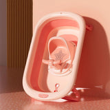 Baby Bath Tub Seat Bathroom Newborn Bath Chair for 2 Month & up Kids Newborn Pink