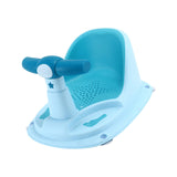 Baby Bath Tub Seat Bathroom Newborn Bath Chair for 2 Month & up Kids Newborn Blue