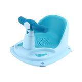 Baby Bath Tub Seat Bathroom Newborn Bath Chair for 2 Month & up Kids Newborn Blue