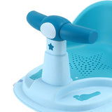 Baby Bath Tub Seat Bathroom Newborn Bath Chair for 2 Month & up Kids Newborn Blue