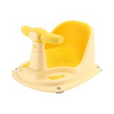 Baby Bath Tub Seat Bathroom Newborn Bath Chair for 2 Month & up Kids Newborn Yellow