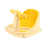 Baby Bath Tub Seat Bathroom Newborn Bath Chair for 2 Month & up Kids Newborn Yellow