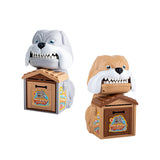 ATM Savings Bank Fingerprint and Password Money Boxes for Age 3-8 Years Kids Gray