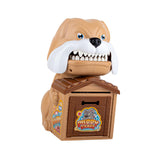 ATM Savings Bank Fingerprint and Password Money Boxes for Age 3-8 Years Kids Brown