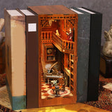 DIY Dollhouses Bookend Dollhouse DIY Kits Desk Decor for Kids Children Gifts