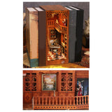 DIY Dollhouses Bookend Dollhouse DIY Kits Desk Decor for Kids Children Gifts