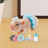 Maxbell Mini Piggy Toys with Accessories Cute Animal Pig Doll for Role Playing Party