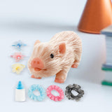 Maxbell Mini Piggy Toys with Accessories Cute Animal Pig Doll for Role Playing Party
