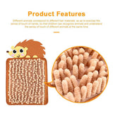 Maxbell 8 Pieces Sensory Mats Educational Sensory Tiles for Boys Girls Activity