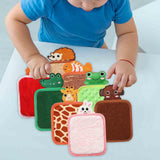 Maxbell 8 Pieces Sensory Mats Educational Sensory Tiles for Boys Girls Activity