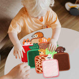 Maxbell 8 Pieces Sensory Mats Educational Sensory Tiles for Boys Girls Activity