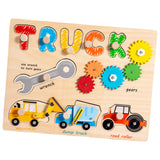 Maxbell Montessori Busy Board Wooden Busy Board for Toddlers Kids Preschool Learning Style B