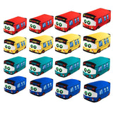 Maxbell Plush School Bus Decorative Home Decor Cushion for Living Room Study Bedroom red 20cm