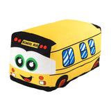 Maxbell Plush School Bus Decorative Home Decor Cushion for Living Room Study Bedroom yellow 20cm