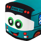 Maxbell Plush School Bus Decorative Home Decor Cushion for Living Room Study Bedroom green 20cm