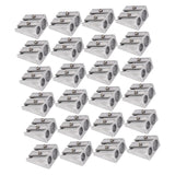 Maxbell 24 Pieces Double Hole Pencil Sharpener Gift Manual for Office Home Classroom