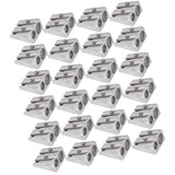 Maxbell 24 Pieces Double Hole Pencil Sharpener Gift Manual for Office Home Classroom