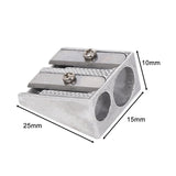 Maxbell 24 Pieces Double Hole Pencil Sharpener Gift Manual for Office Home Classroom
