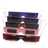 Maxbell 5 Pieces Solar Glasses 2024 Astronomy for Sun Viewing Eye Protection