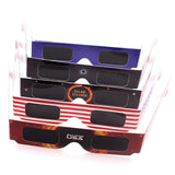 Maxbell 5 Pieces Solar Glasses 2024 Astronomy for Sun Viewing Eye Protection