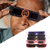 Maxbell 5 Pieces Solar Glasses 2024 Astronomy for Sun Viewing Eye Protection