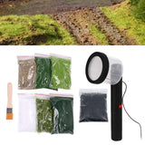 9Pcs Static Grass Applicator DIY Project Kits Electrostatic Flocking Machine A