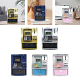 Maxbell Kids ATM Piggy Bank Educational Toys for Ages 3 4 5 6 7 8 Years Old Children gold