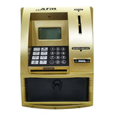 Maxbell Kids ATM Piggy Bank Educational Toys for Ages 3 4 5 6 7 8 Years Old Children gold
