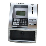 Maxbell Kids ATM Piggy Bank Educational Toys for Ages 3 4 5 6 7 8 Years Old Children silver