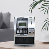 Maxbell Kids ATM Piggy Bank Educational Toys for Ages 3 4 5 6 7 8 Years Old Children silver