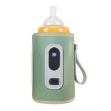 Maxbell Mug Milk Heater for Most Bottles Milk Keeper for Nursing Camping Travel green