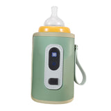 Maxbell Mug Milk Heater for Most Bottles Milk Keeper for Nursing Camping Travel green