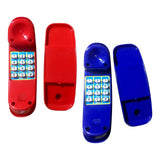 Maxbell Kids Swing Set Phone Toy Outdoor Swing Set for Children Interactive Learning Red