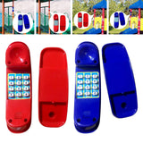 Maxbell Kids Swing Set Phone Toy Outdoor Swing Set for Children Interactive Learning Red