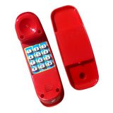 Maxbell Kids Swing Set Phone Toy Outdoor Swing Set for Children Interactive Learning Red