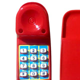 Maxbell Kids Swing Set Phone Toy Outdoor Swing Set for Children Interactive Learning Red