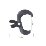 Baby Stroller Clip Multipurpose Pram Toy Holder for Mittens Hats Burp Cloths black