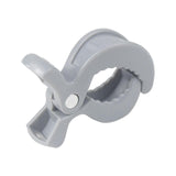 Baby Stroller Clip Multipurpose Pram Toy Holder for Mittens Hats Burp Cloths gray