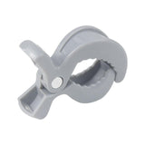 Baby Stroller Clip Multipurpose Pram Toy Holder for Mittens Hats Burp Cloths gray