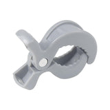 Baby Stroller Clip Multipurpose Pram Toy Holder for Mittens Hats Burp Cloths gray