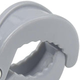 Baby Stroller Clip Multipurpose Pram Toy Holder for Mittens Hats Burp Cloths gray