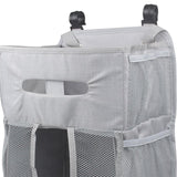 Bedside Storage Bag Essentials Bag Hanging Storage Bag for Newborn Baby Wall Gray