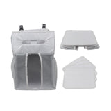 Bedside Storage Bag Essentials Bag Hanging Storage Bag for Newborn Baby Wall Gray