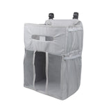 Bedside Storage Bag Essentials Bag Hanging Storage Bag for Newborn Baby Wall Gray