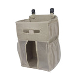 Bedside Storage Bag Essentials Bag Hanging Storage Bag for Newborn Baby Wall Khaki