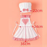 Baby Chef Costume Apron Chef Hat Soft Baby Photography Prop for Cooking Baby Girl S