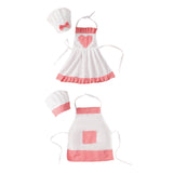 Baby Chef Costume Apron Chef Hat Soft Baby Photography Prop for Cooking Baby Girl S