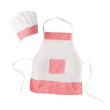 Baby Chef Costume Apron Chef Hat Soft Baby Photography Prop for Cooking Baby Boy S